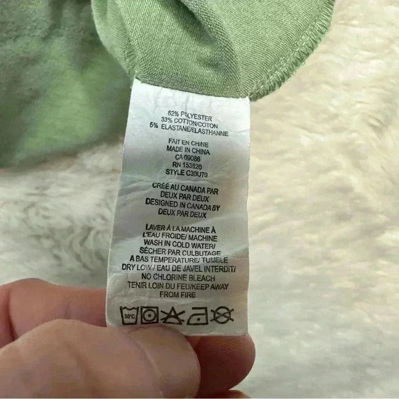 Deux par  Deux T-Shirts etc Green Size 4 - Picture 7 of 16